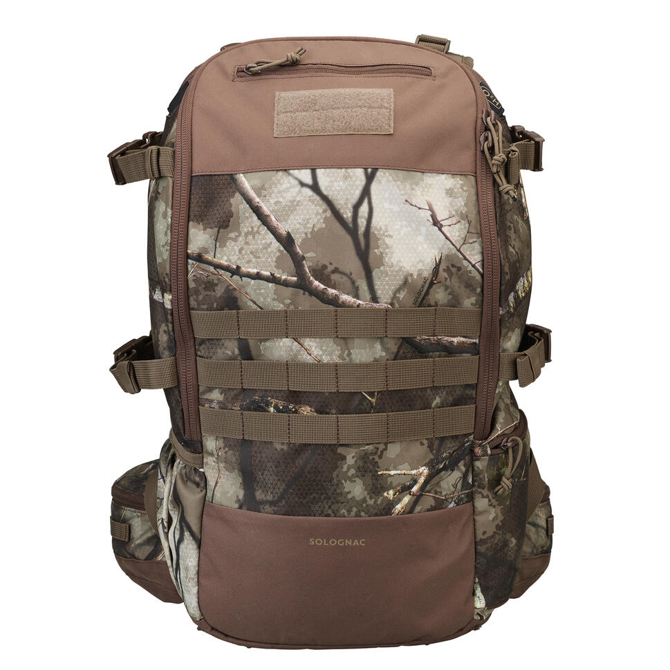 Plecak outdoor Solognac X-Acces 45 litrów Compact camo furtiv