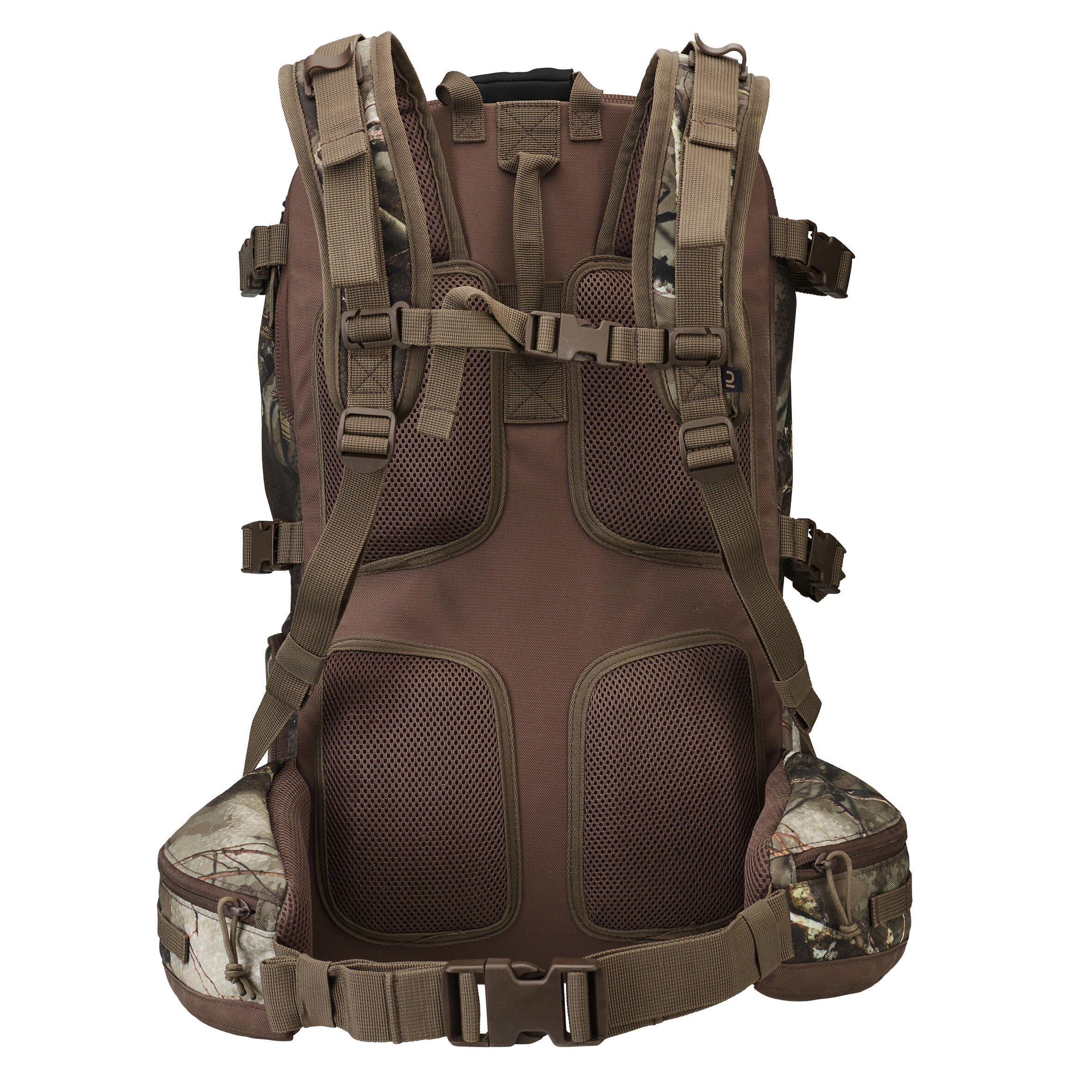 X-Access Compact Hunting Backpack 45 L Camouflage - Khaki - Solognac ...