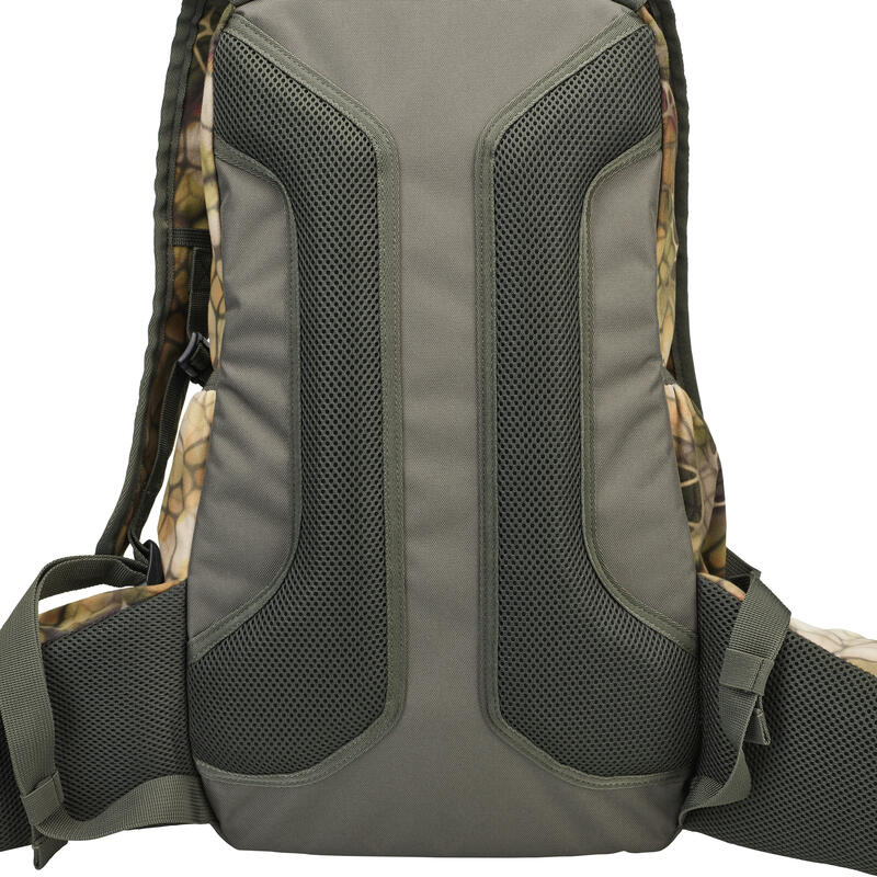 Mochila de caza de camuflaje con cubierta de lluvia y soporte de arco para  rifle para equipo al aire libre, caza, camping, senderismo, Camouflaje