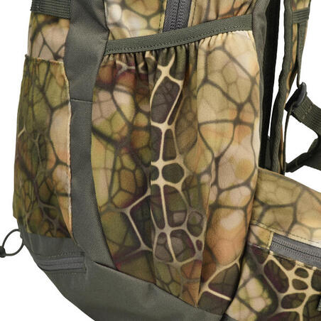 Рюкзак безшумний XTRALIGHT для полювання 20 л камуфляж FURTIV
