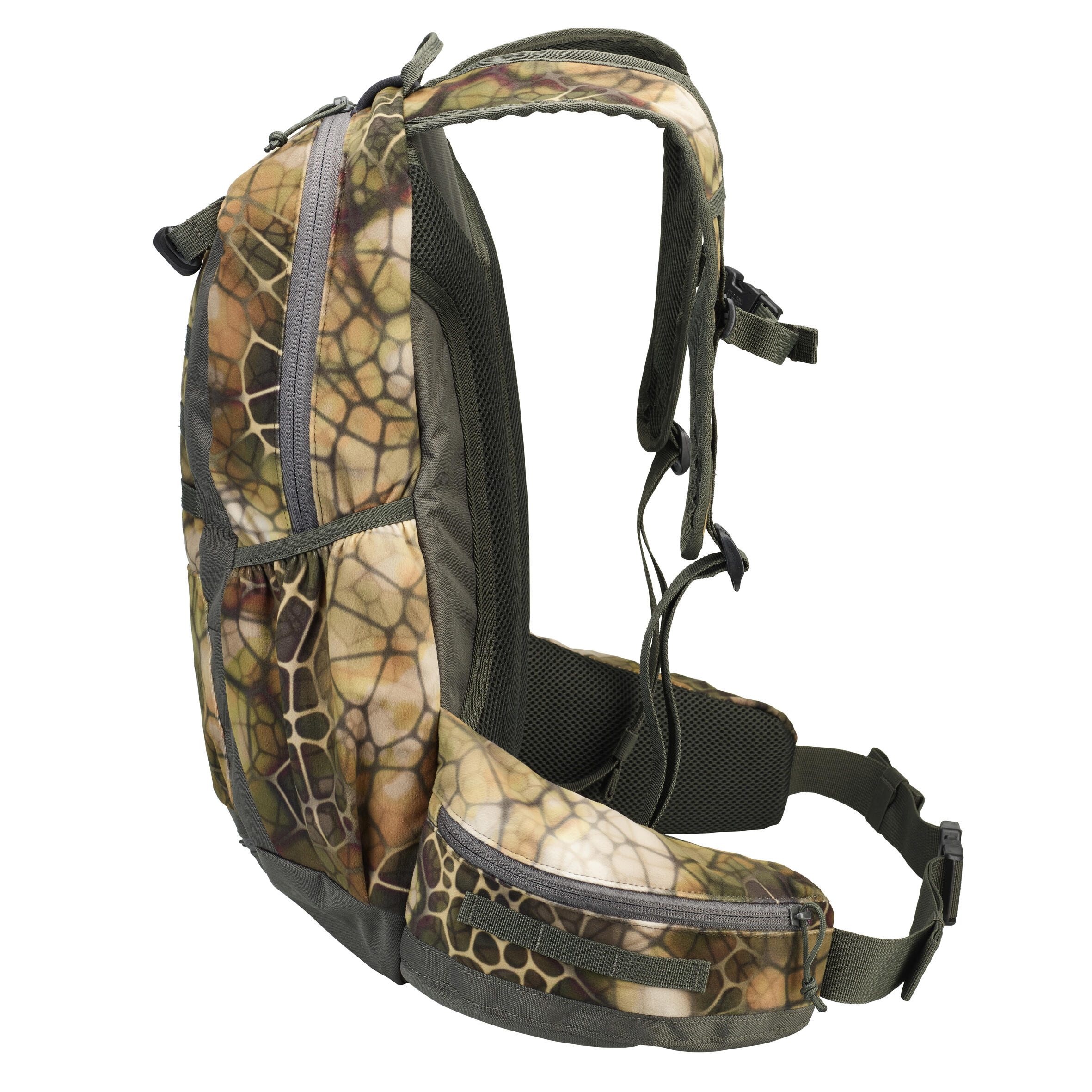 Silent Hunting Backpack 20L Xtralight Camo furtiv - SOLOGNAC
