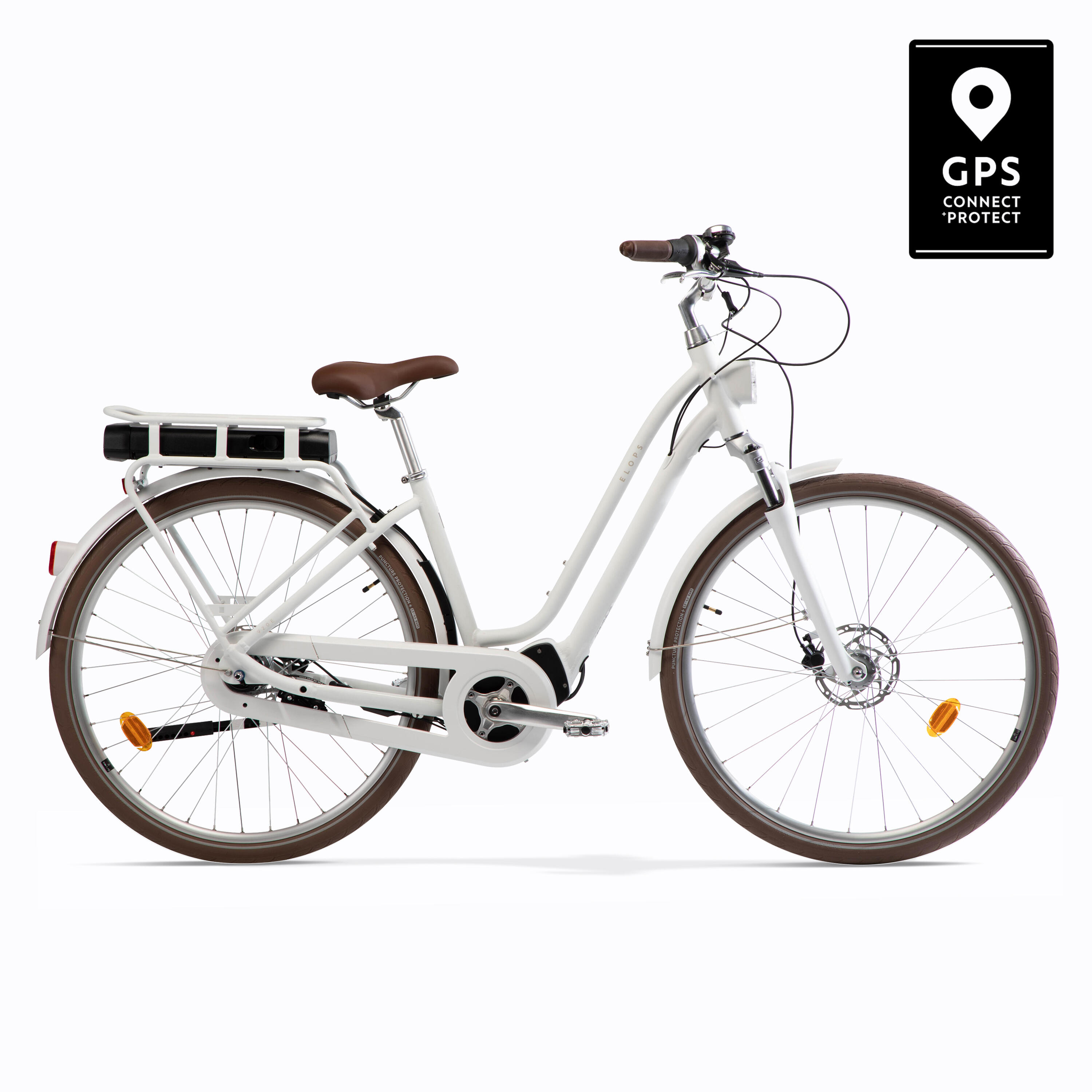 Second Hand - Bici città elettrica a pedalata assistita ELOPS 920E Connect te... 14/44