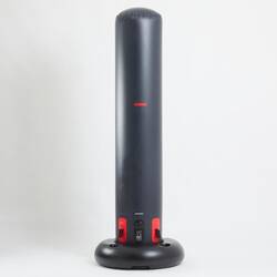 Freestanding inflatable punching bag with weightable base