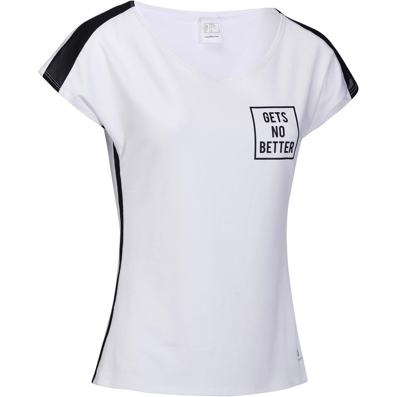 Active Women's Fitness T-Shirt - Putih Active Women's Fitness T-Shirt - Putih