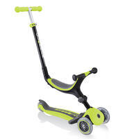 Trottinette évolutive 3 roues avec siège GLOBBER G0-UP FOLDABLE PLUS VERTE