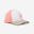 Cappellino montagna bambina MH100 beige e rosa