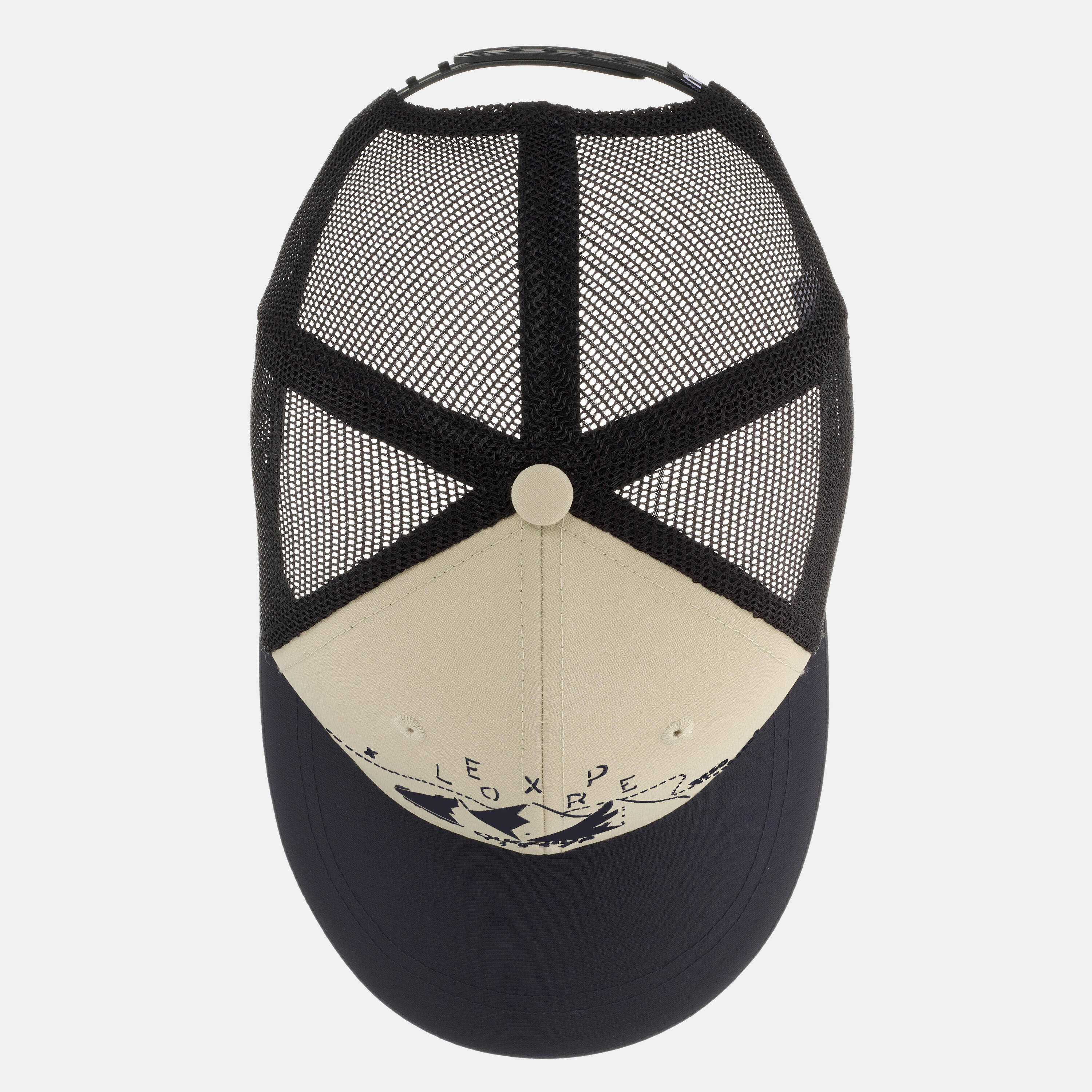 Kids’ Trucker Cap MH100 Beige -  4