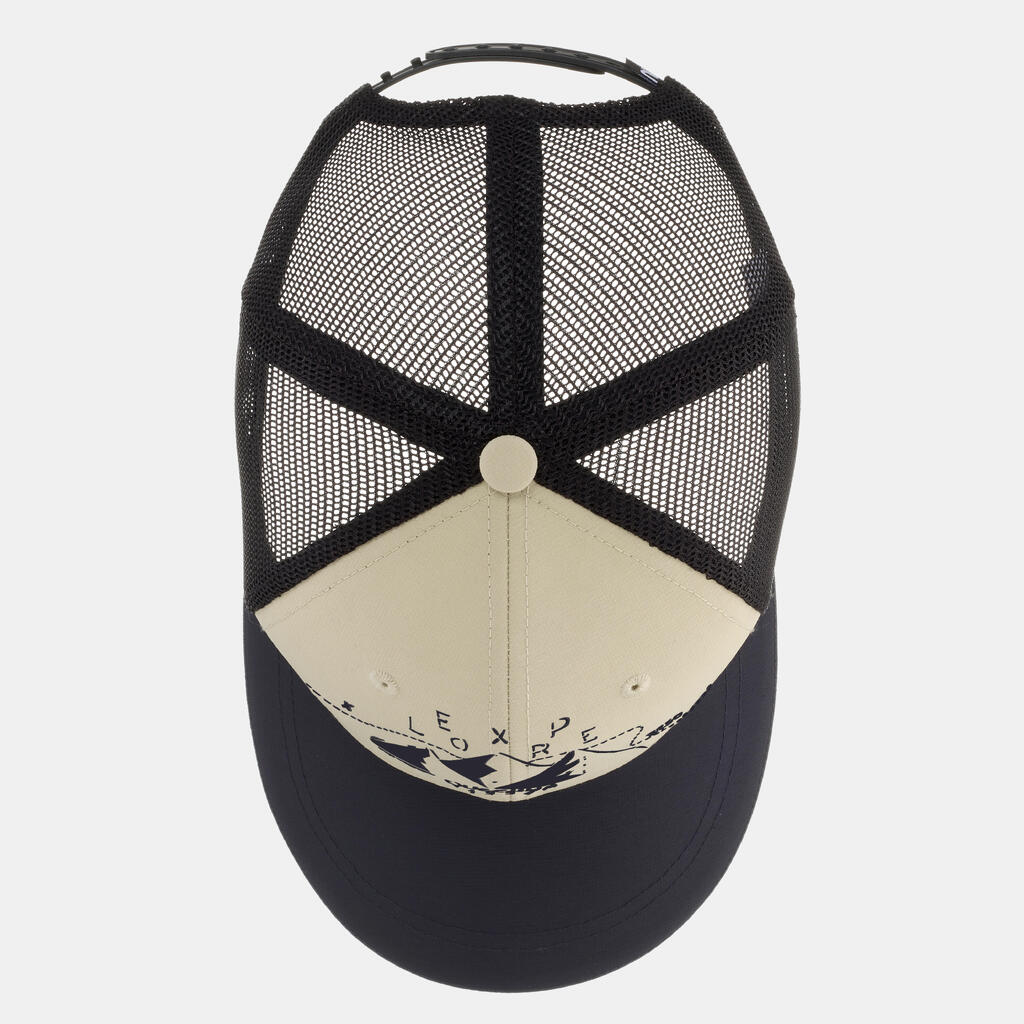 Casquette trucker enfant, mh100 bleue bordeau