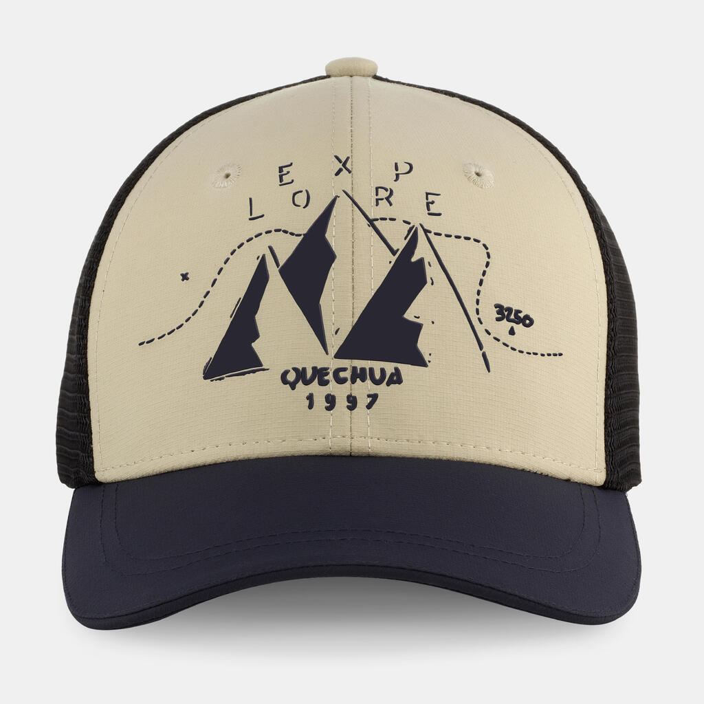 Casquette trucker enfant, mh100 bleue bordeau