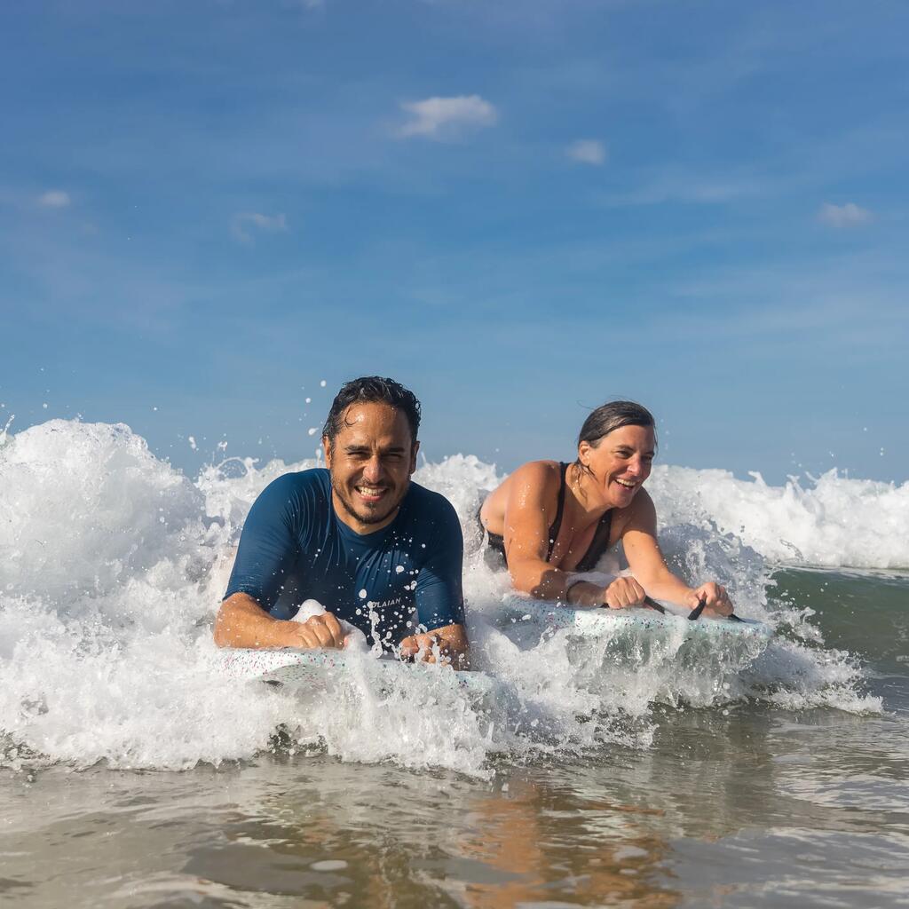 BODYBOARD DECOUVERTE RIGIDE ADULTE ENFANT BLEU