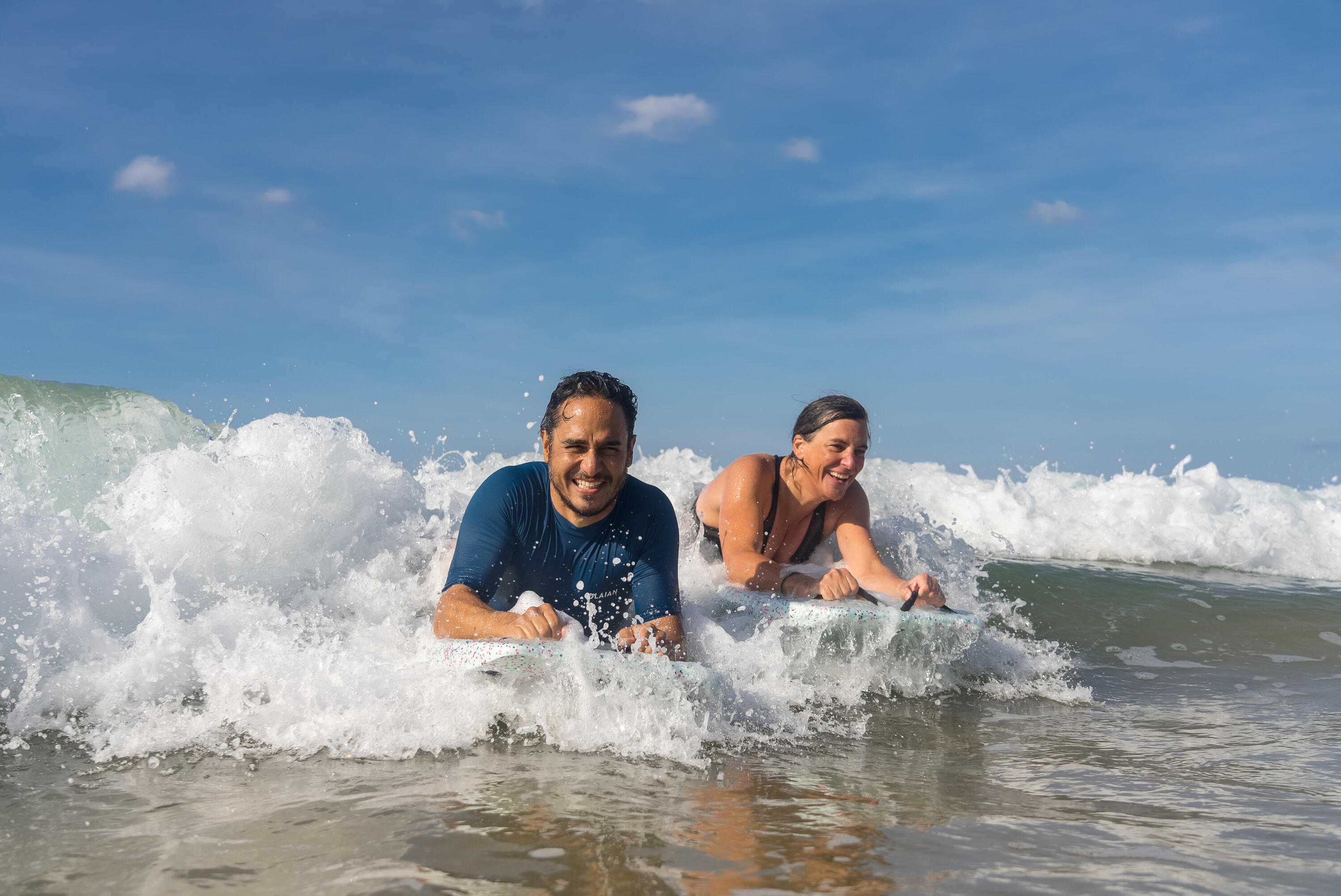 ADULT AND KIDS RADBUG BEGINNERS BODYBOARD - BLUE 5/11