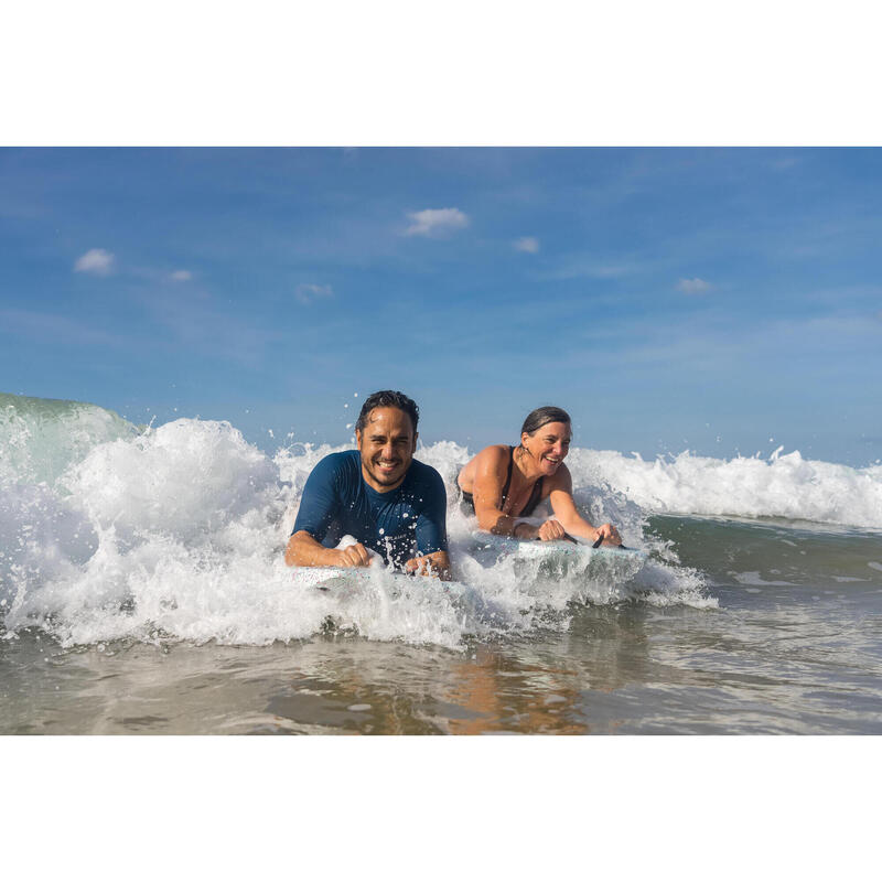 Bodyboard voor kinderen en volwassenen ontdekkers blauw