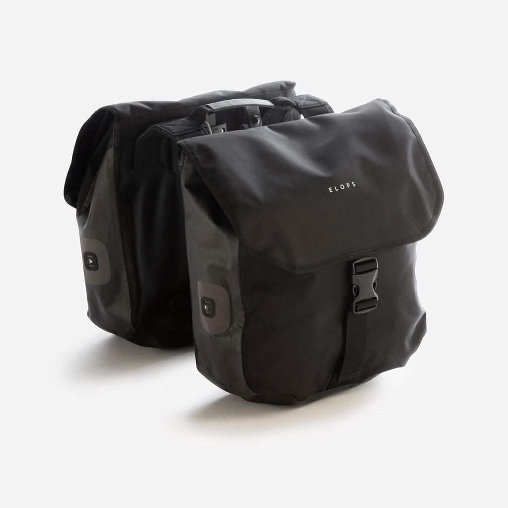 540 Waterproof Double Pannier Rack Bike Bags 2x20L