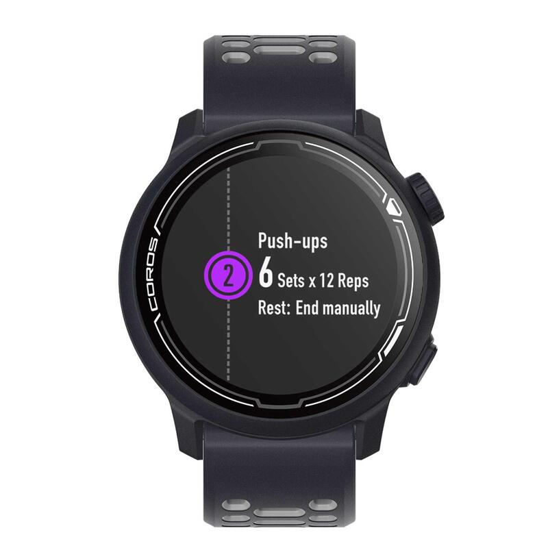 Coros Pace 2 Reloj Gps pulsómetro muñeca azul