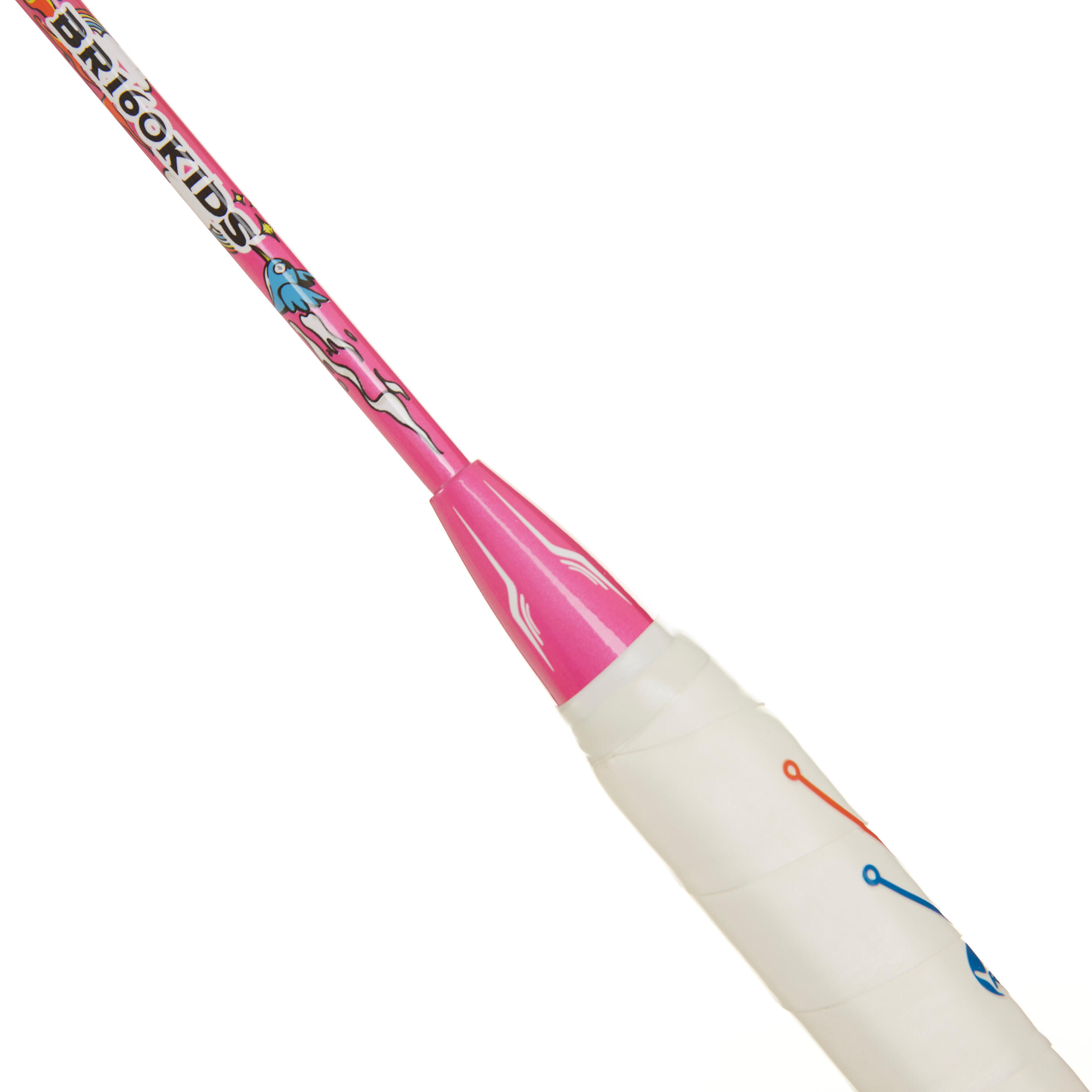 JUNIOR BADMINTON RACKET BR 160 KID EASY PINK 17/28