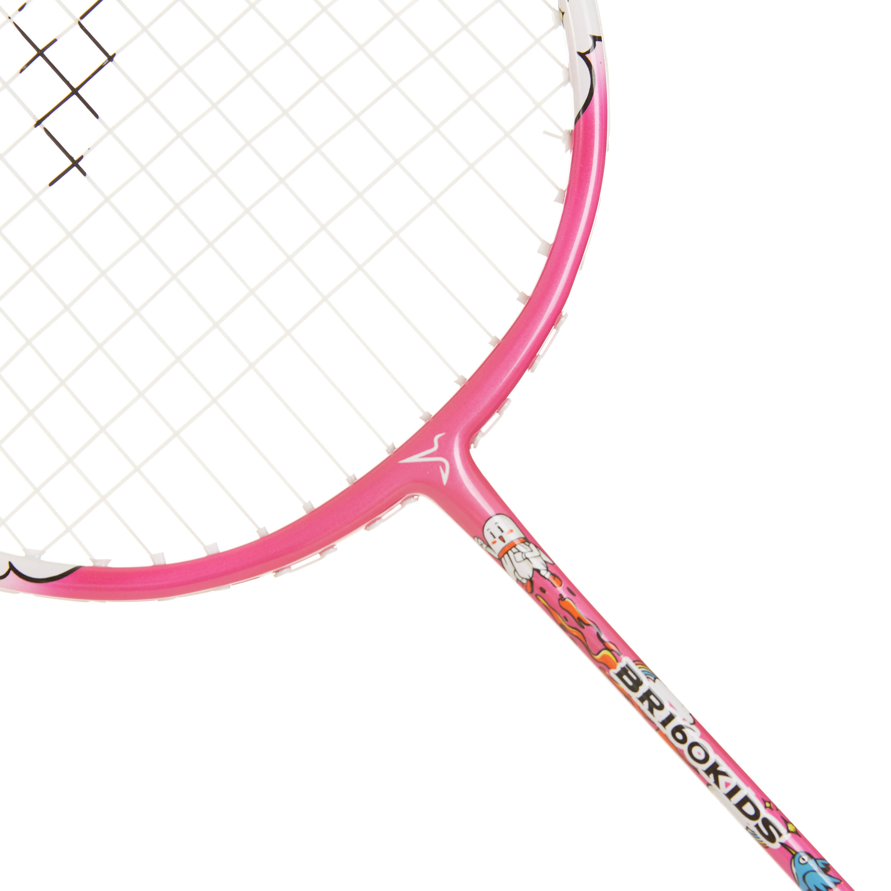 JUNIOR BADMINTON RACKET BR 160 KID EASY PINK 15/28