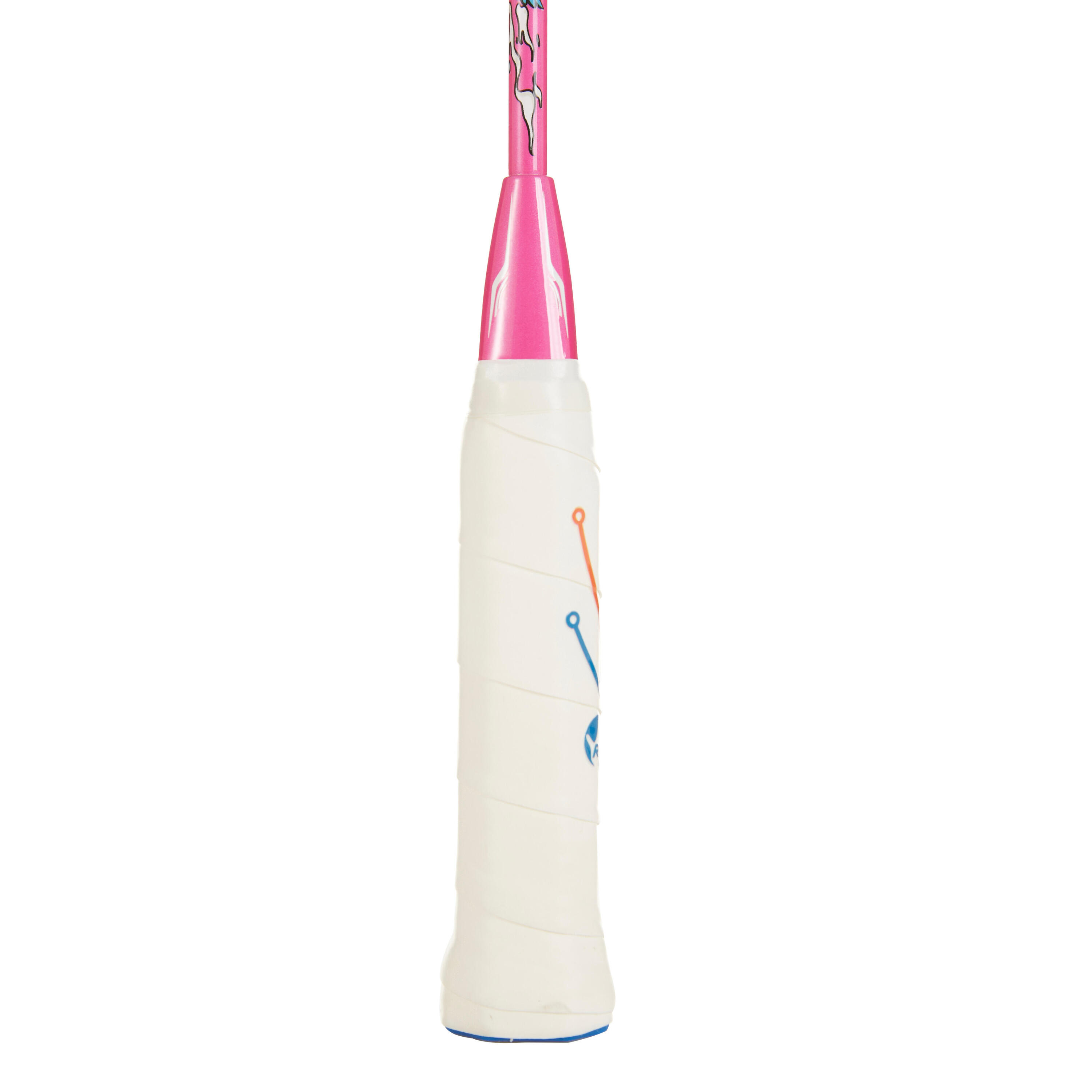 JUNIOR BADMINTON RACKET BR 160 KID EASY PINK 8/28