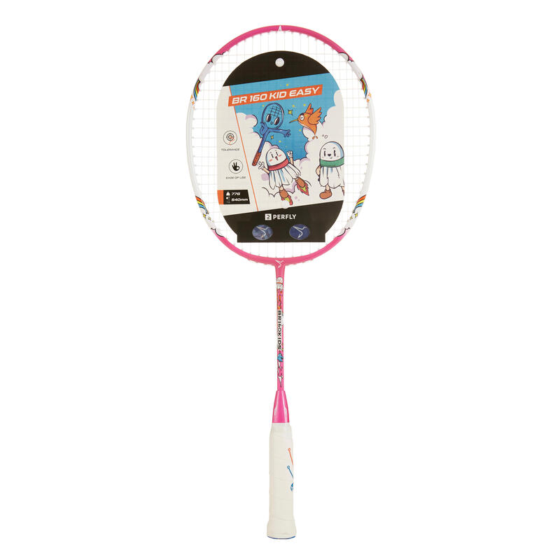 Raquette de Badminton Enfant BR 160 Kid Easy - Rose