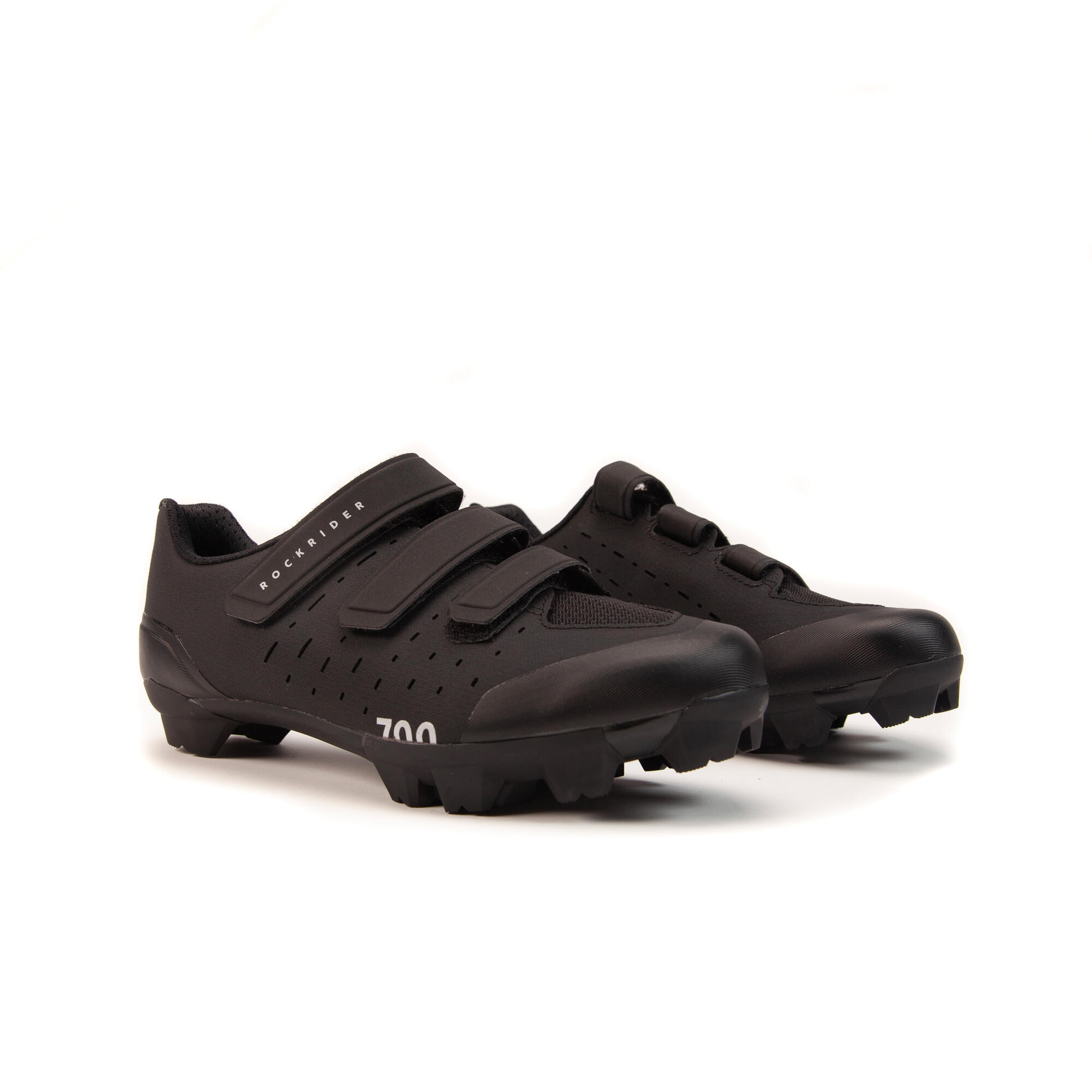 Zapatillas ciclismo MTB Rockrider Race 700 negro Decathlon