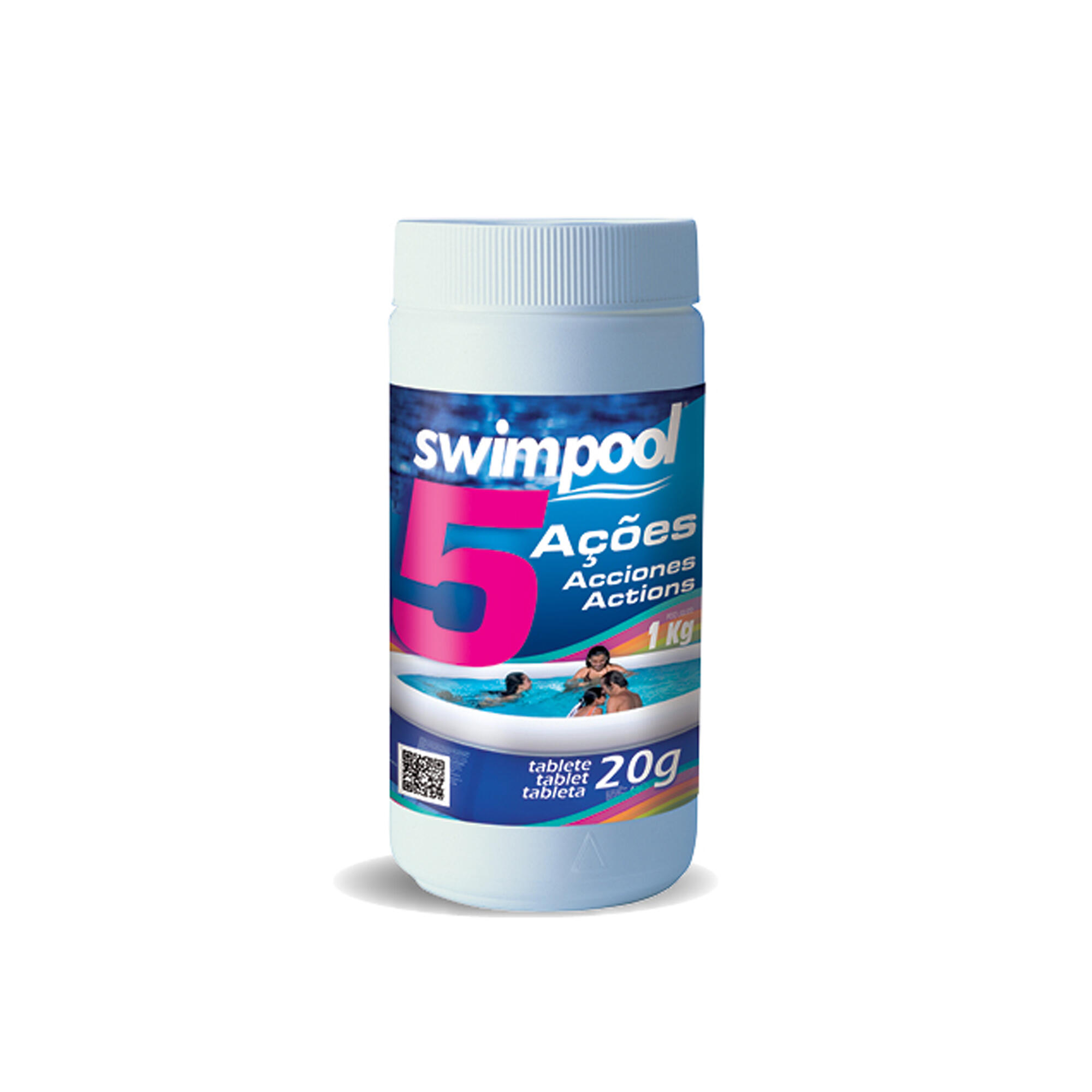 Cloro 5 ações (1kg)