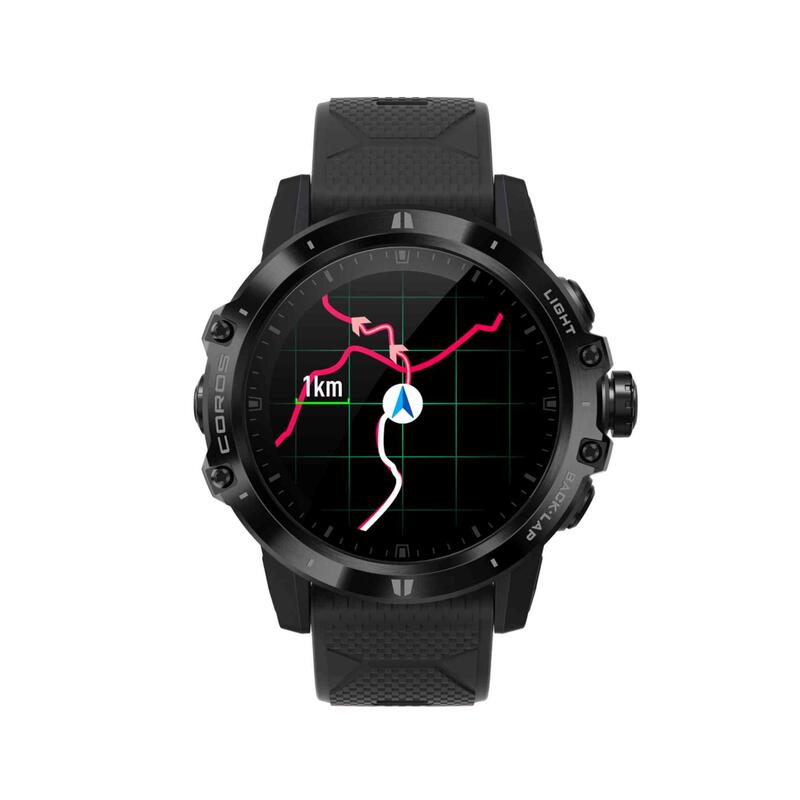 Zegarek do biegania Coros Vertix GPS Dark Rock Black