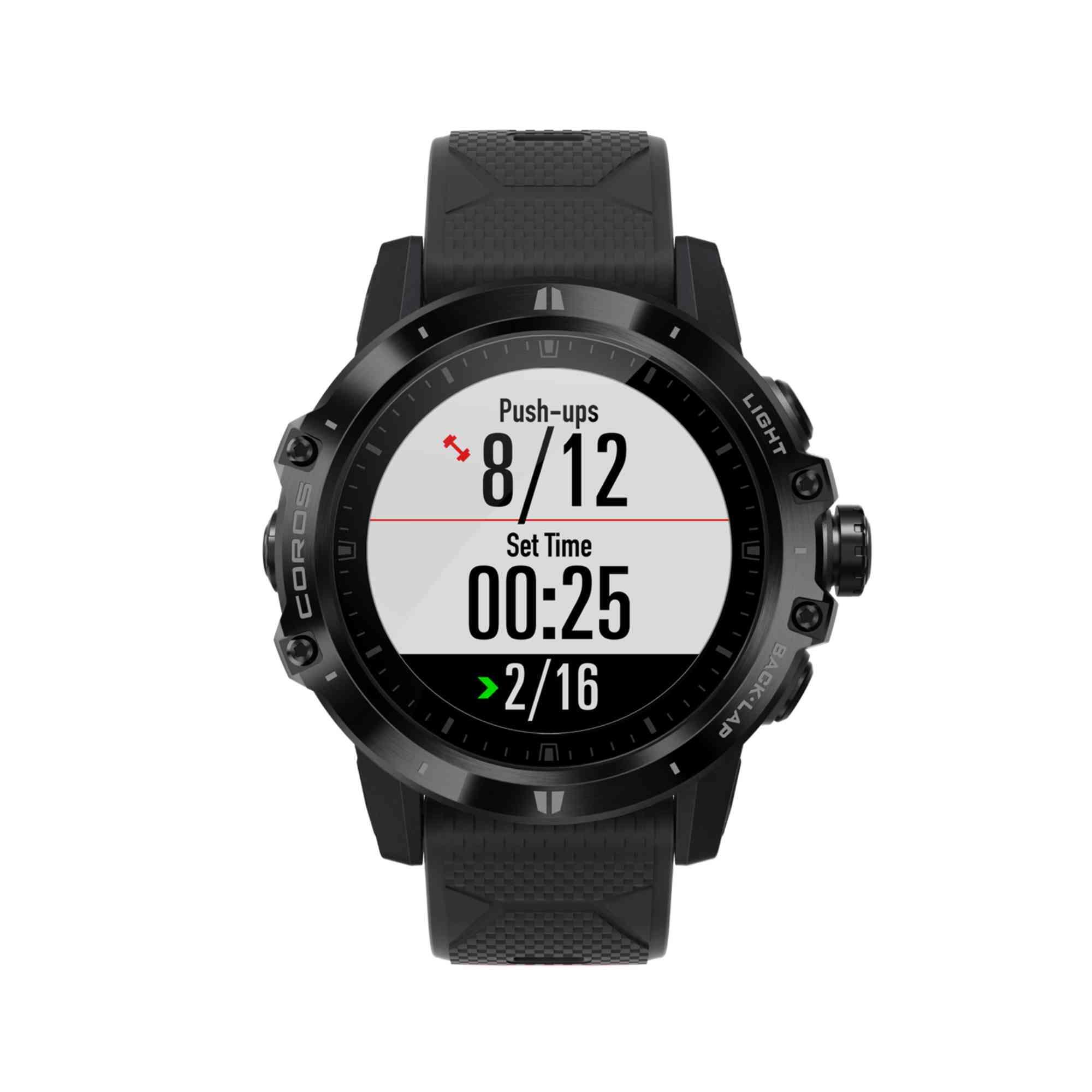 Zegarek smartwatch GPS Adventure Vertix Dark Rock 8/17