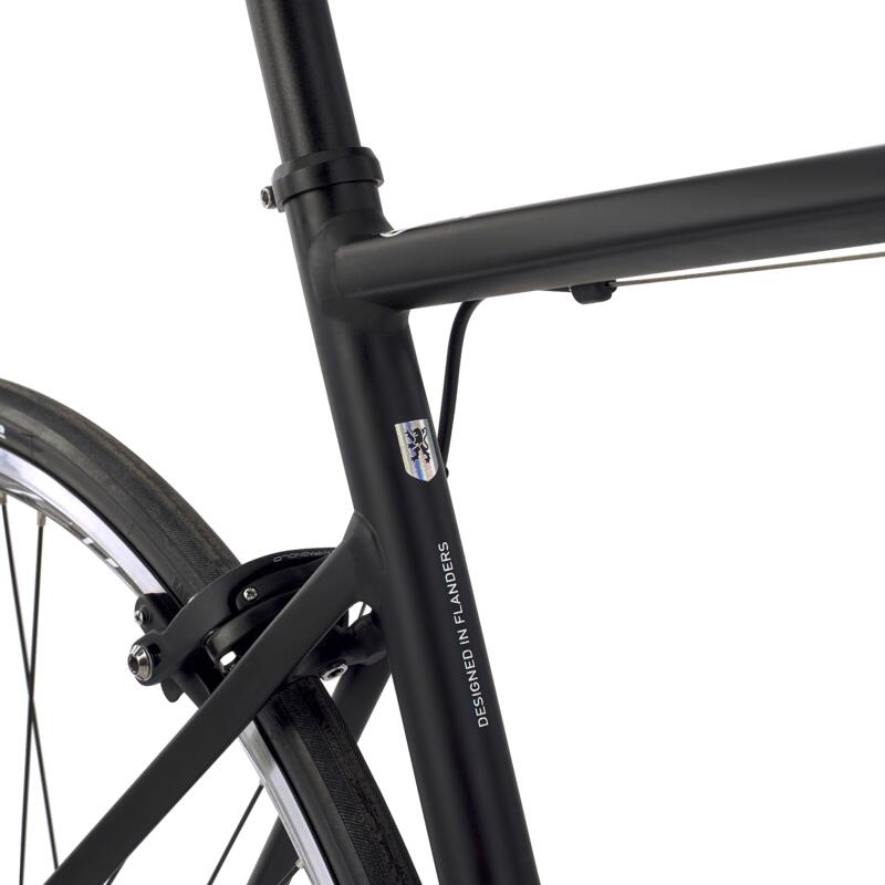 Bicicleta de carretera aluminio 11V Van Rysel EDR AF Centaur negro