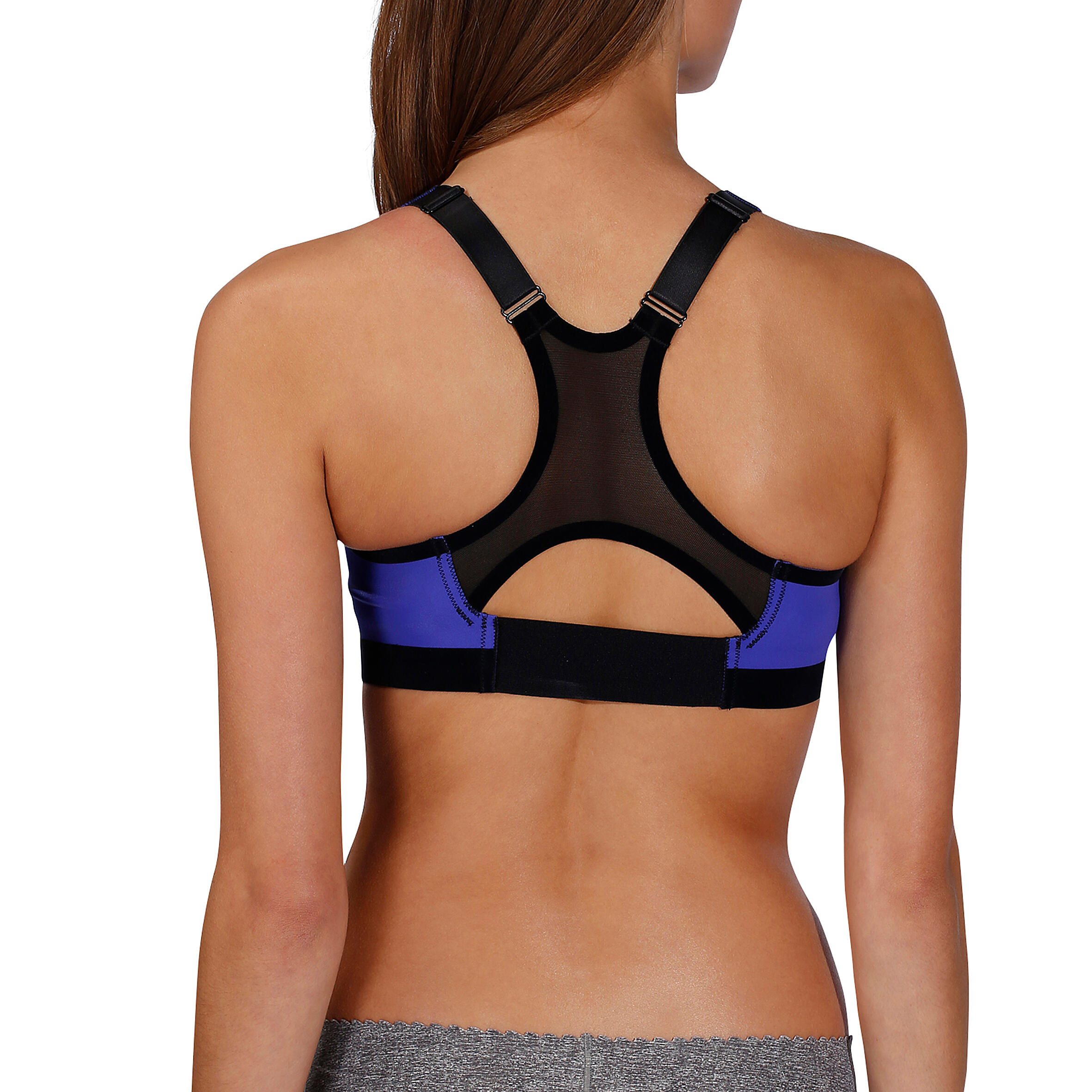 Shape+ Women's Fitness Sports Bra - Blue 3/14