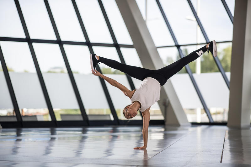 Leggings de Dança Urbana de Cós Alto Mulher Grafismos