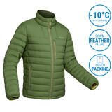 Men’s mountain trekking down jacket - MT500 -10°C Khaki