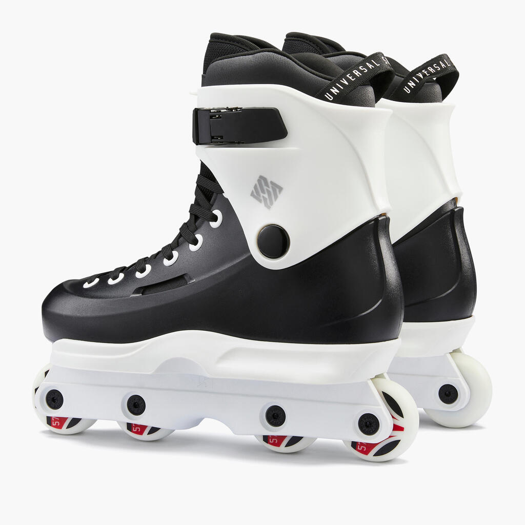 Adult Aggressive Inline Skates USD Sway - Black/White