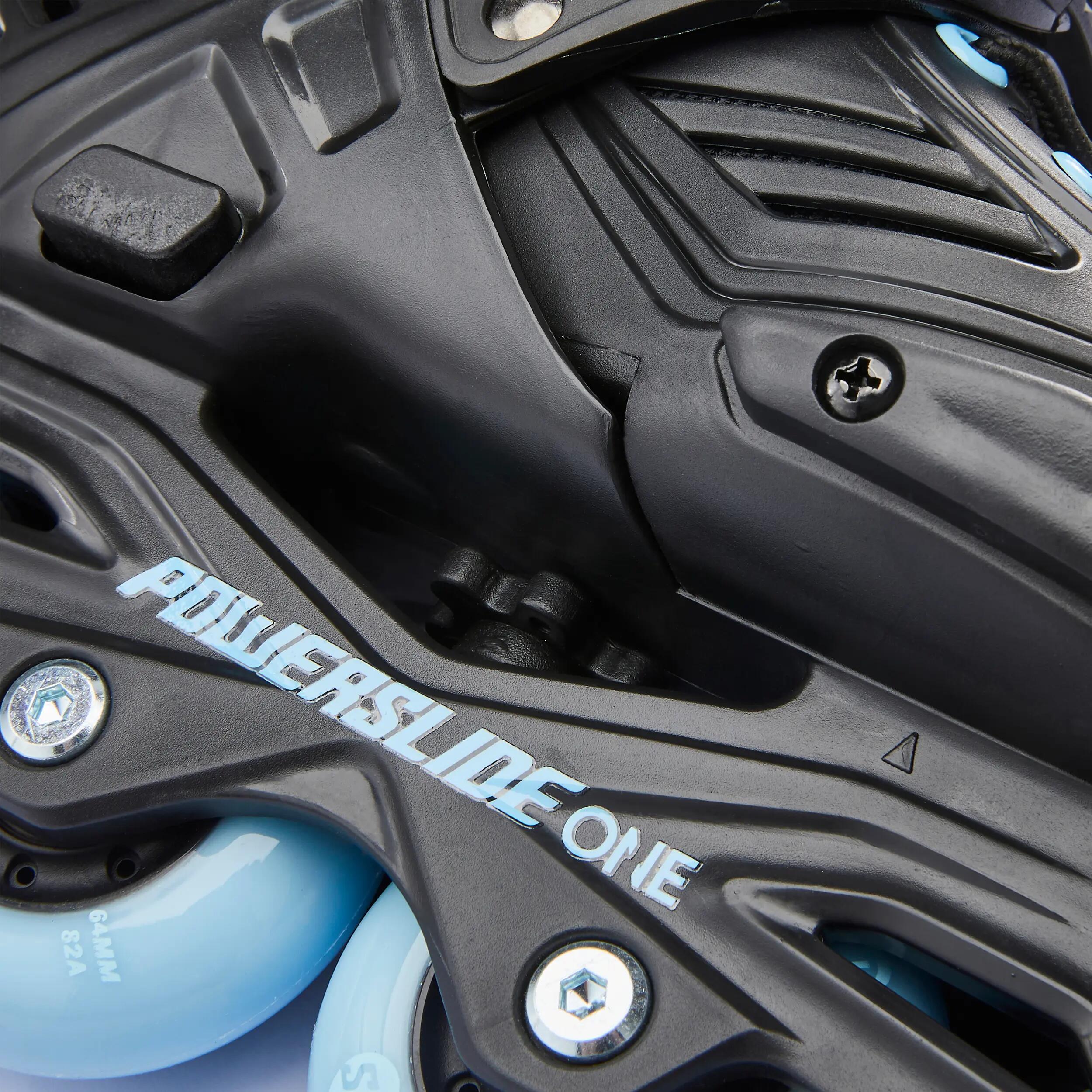 Kids' Inline Skates Khaan Junior Ltd - Black/Blue 10/10