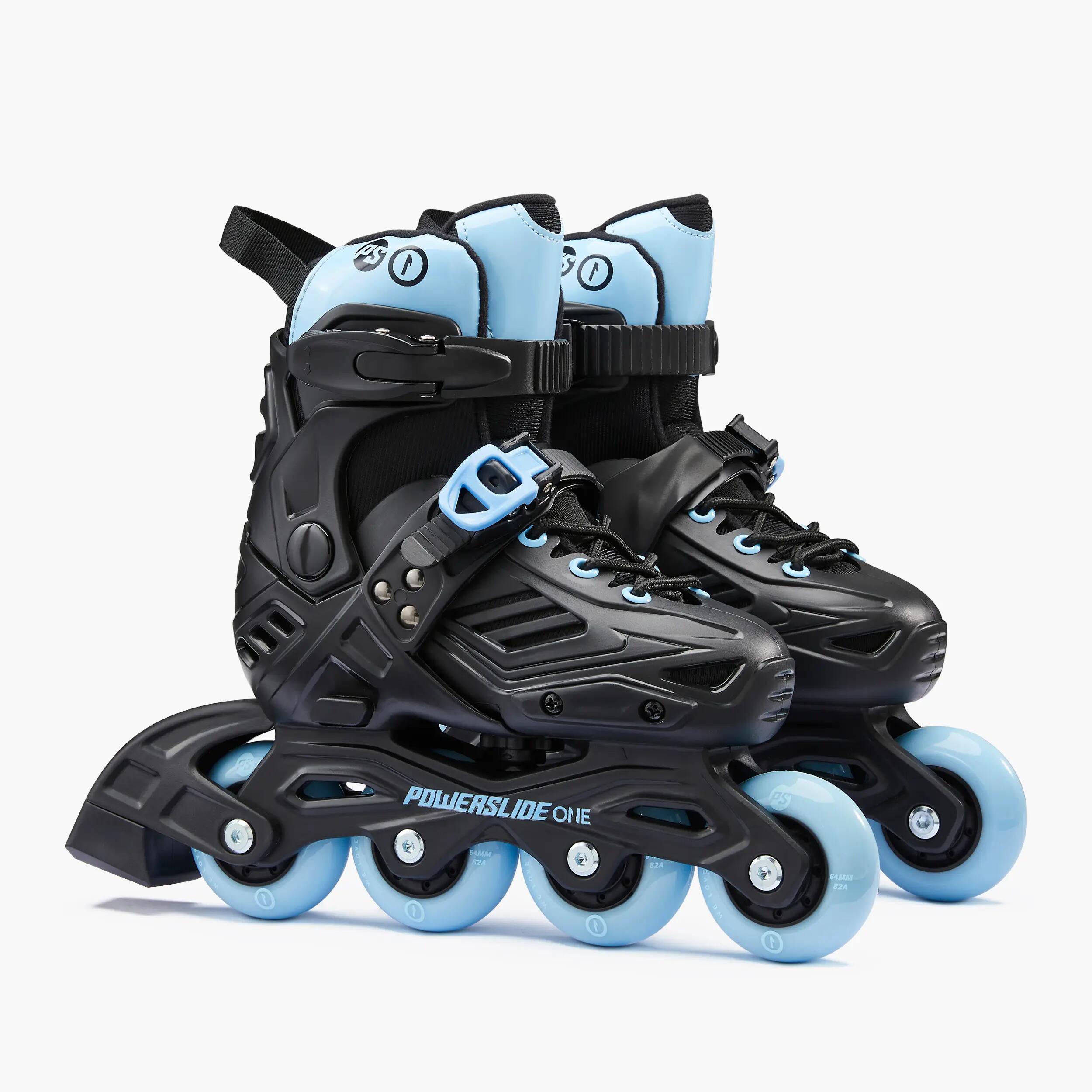 Kids' Inline Skates Khaan Junior Ltd - Black/Blue 5/10