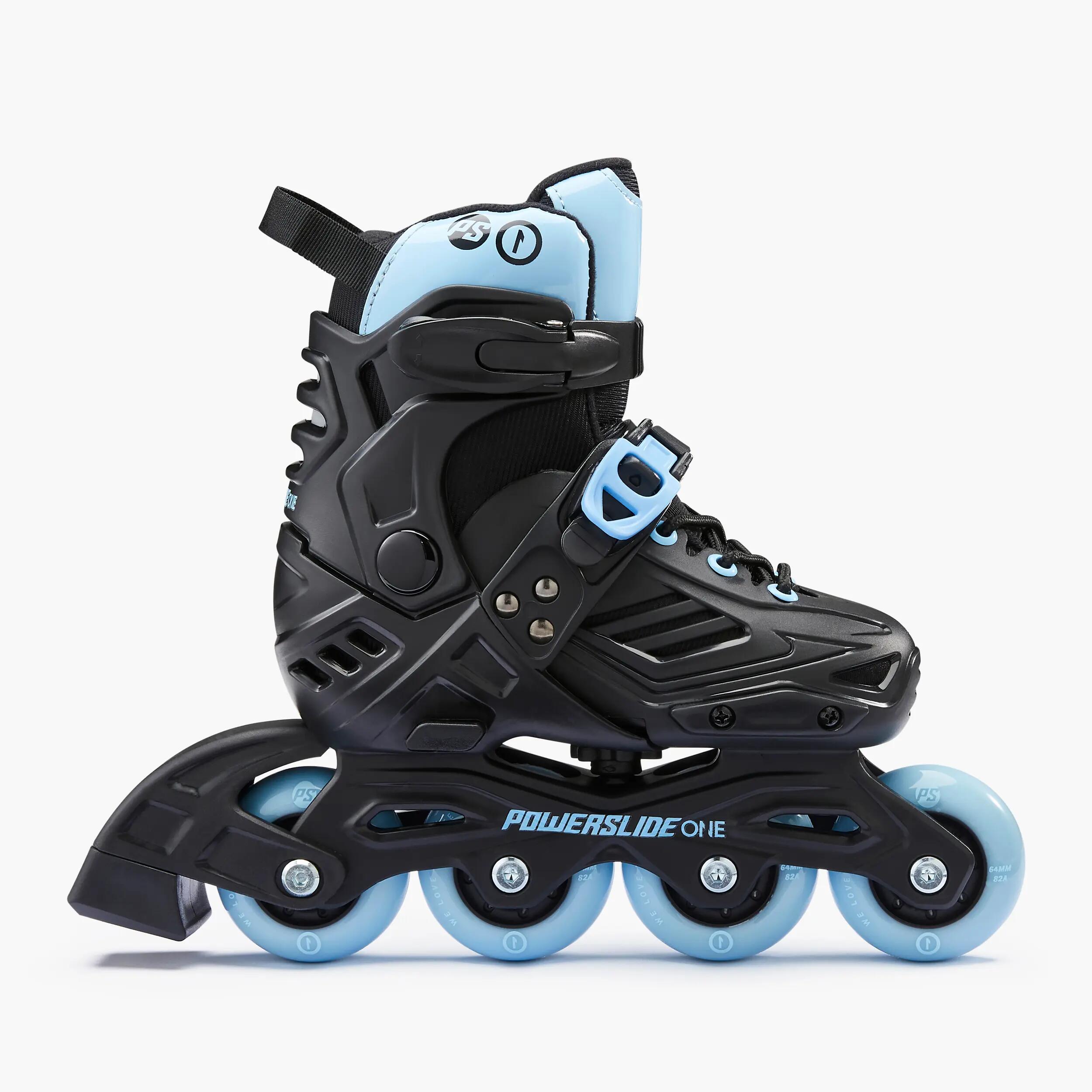 Kids' Inline Skates Khaan Junior Ltd - Black/Blue 2/10