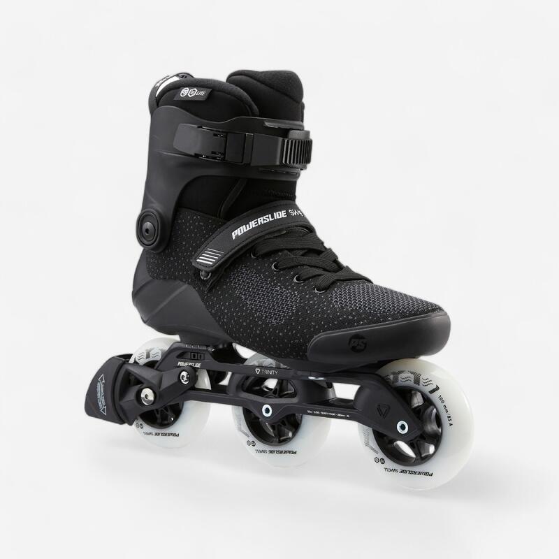 Roller adulte Fitness Powerslide Swell Lite Black 100