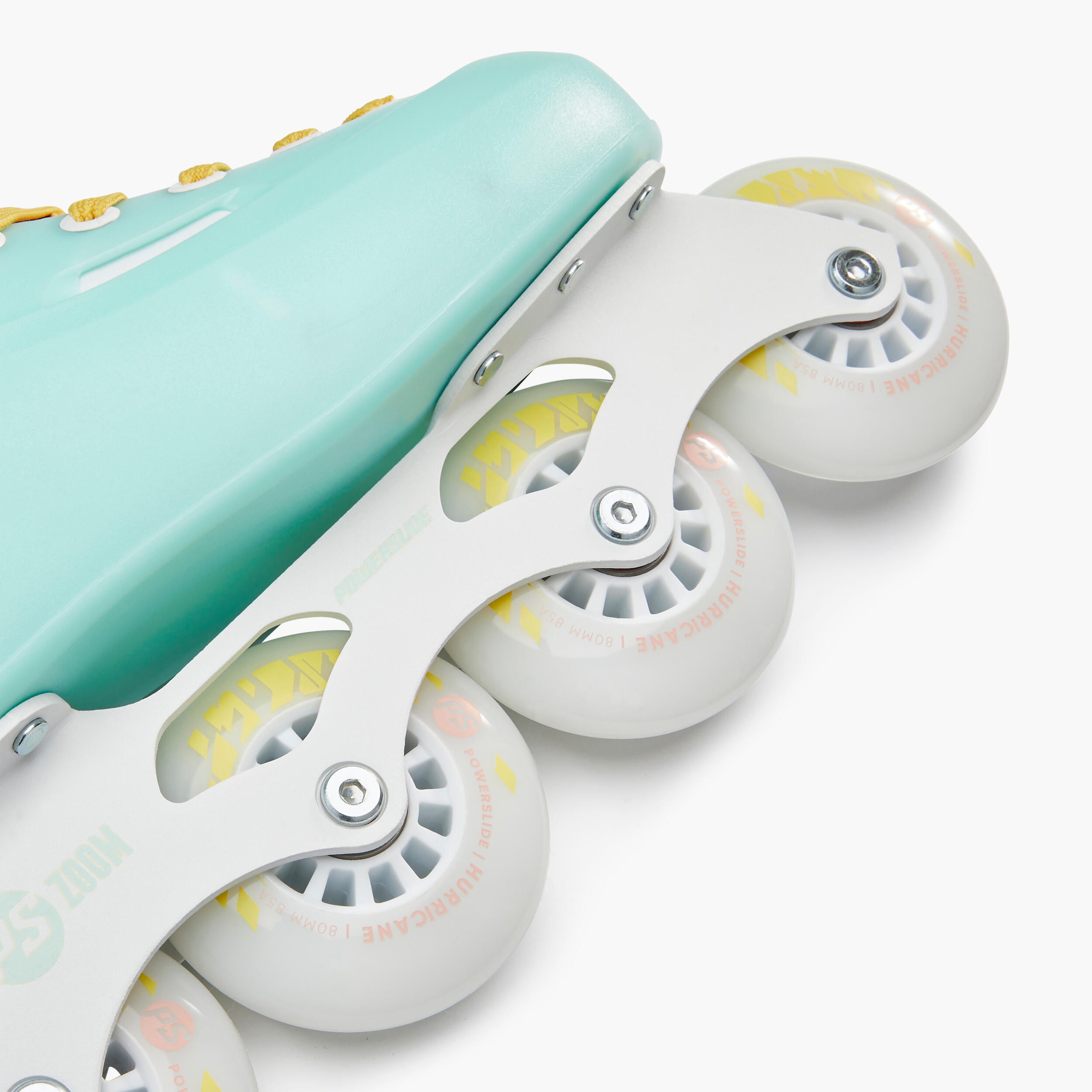 Kolečkové brusle Powerslide Freeride Zoom Baby Blue 80 9/9