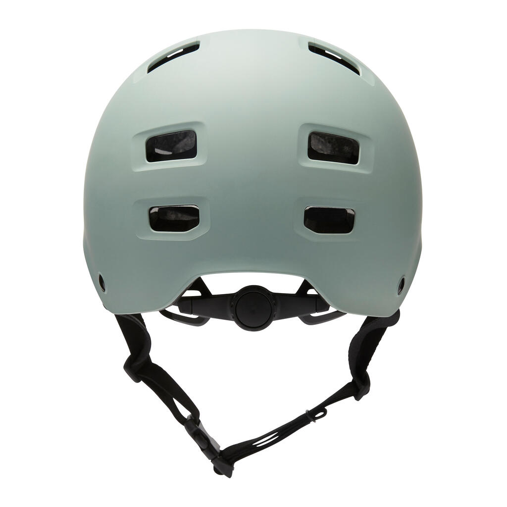 Casque roller skateboard trottinette MF500 light khaki