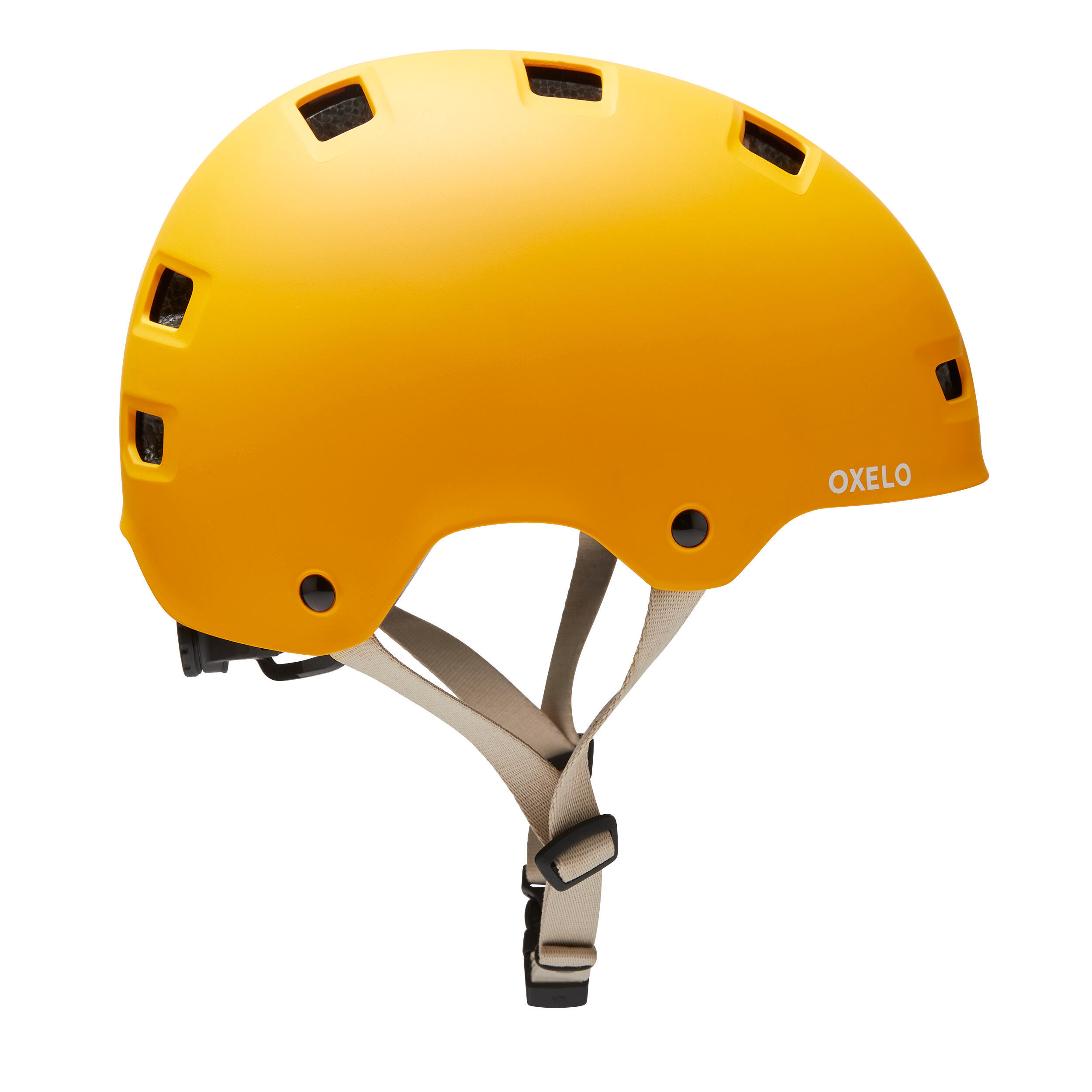 Inline Skating Skateboarding Scootering Helmet MF500 - Yellow 6/10
