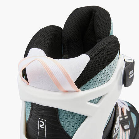 Sepatu Roda Inline Anak Fit 5 - Pink/Khaki
