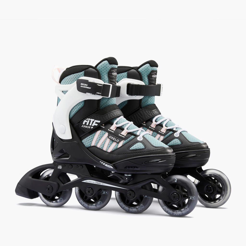 Fit 5 Jr Kids' Inline Fitness Skates - Blue/White