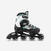 Roller fitness enfant FIT 5 Jr rose kaki