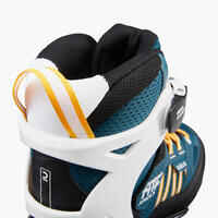 حذاء تزلج بعجلات مصفوفة Fit 5 Jr للأطفال - أزرق