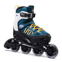 Patines Línea Niños Oxelo Roller Fitness Fit 5 Turquesa