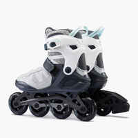 Adult Inline Fitness Skates FIT500 - Ice Grey