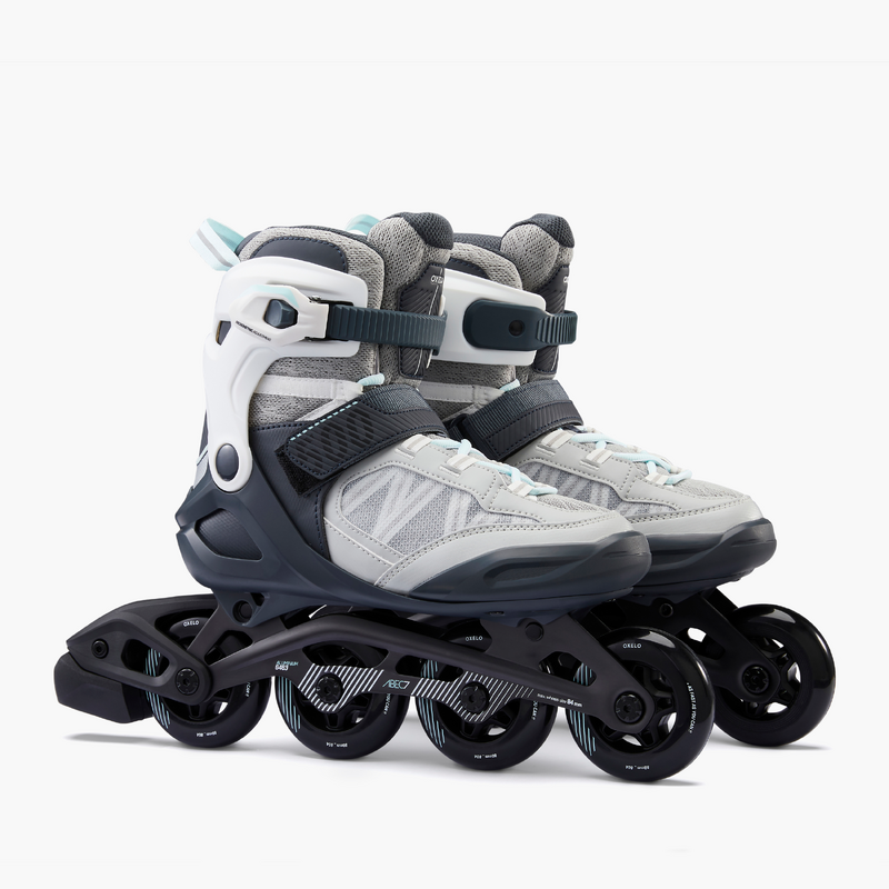 Rollers Balade Et Fitness Roces PIC TIF Noir Et Gris – La Cabane De La Glisse 3