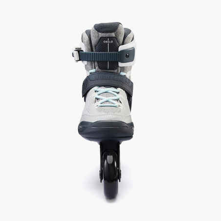 Patines Línea Oxelo Roller Fitness FIT500 Gris