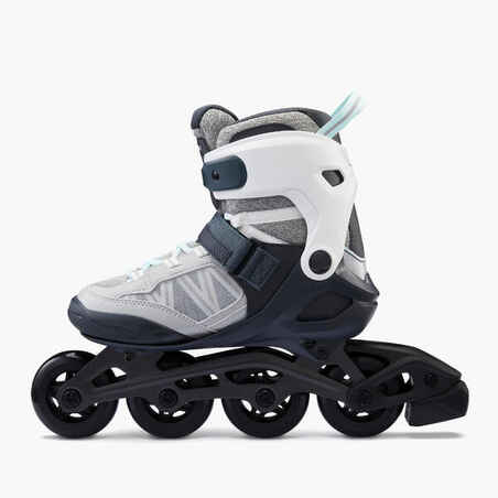 Adult Inline Fitness Skates FIT500 - Ice Grey