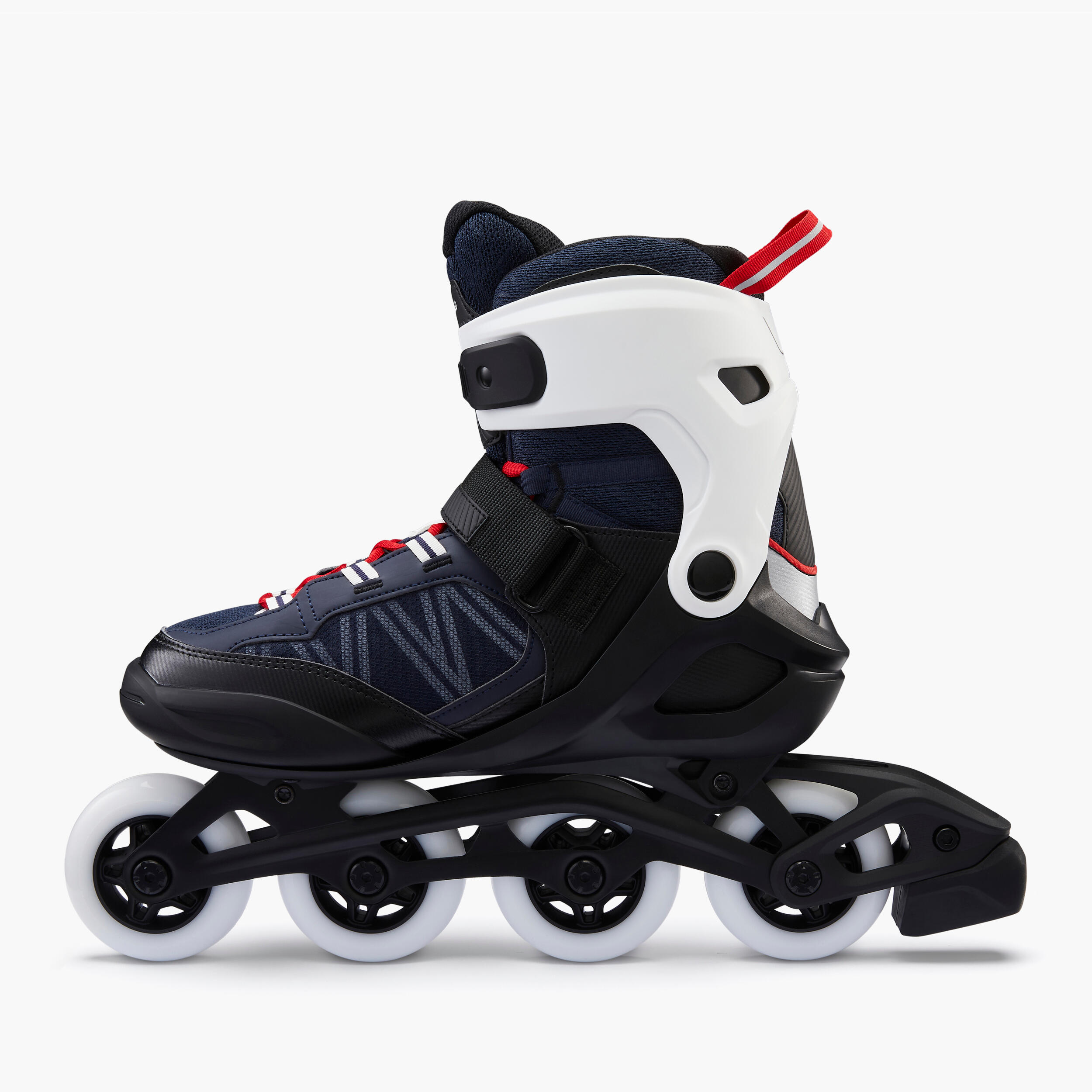 Patins à roues alignées - Fit 500 bleu/rouge - OXELO