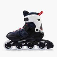 Patines Línea Hombre Oxelo Fitness FIT500 Azul