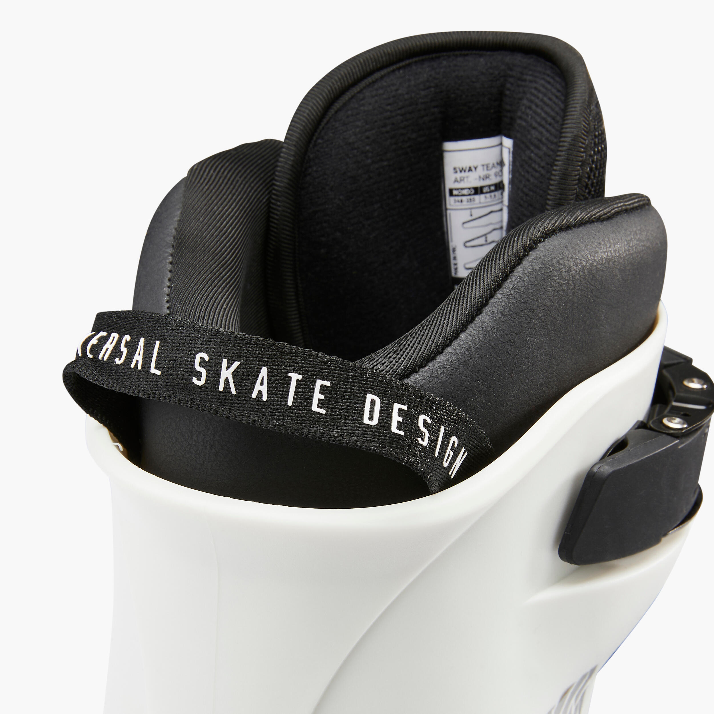 Adult Aggressive Inline Skates USD Sway - Black/White 8/9